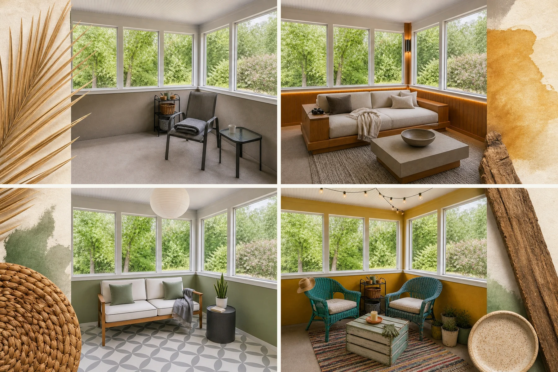 Maximize your screened porch space with 9 clever budgets