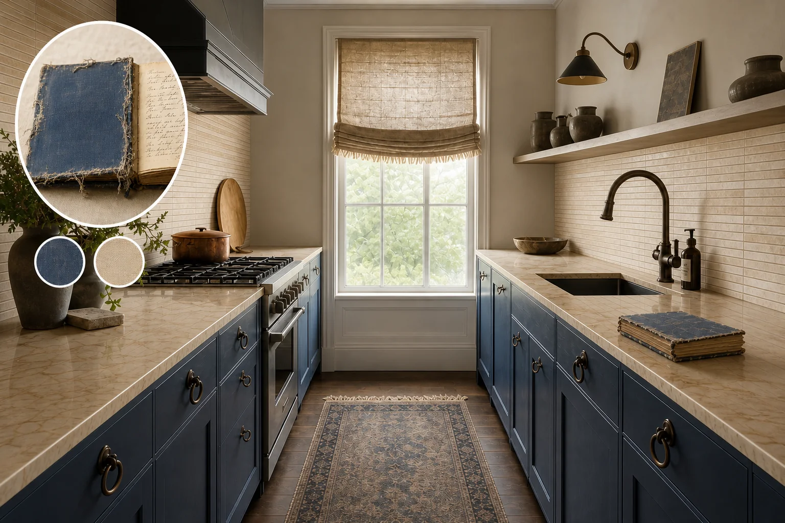 galley kitchen