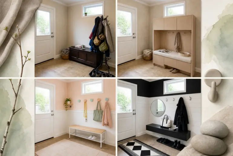 7 Ways To Style A Small Mudroom With Scandi Minimalism