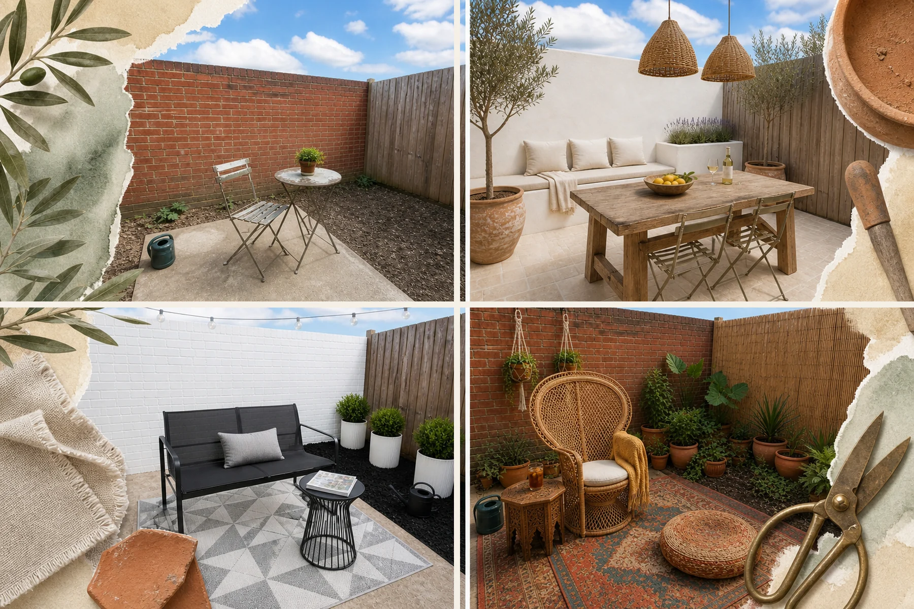 Transforming Your Small Garden Through 9 Different Budget Realities