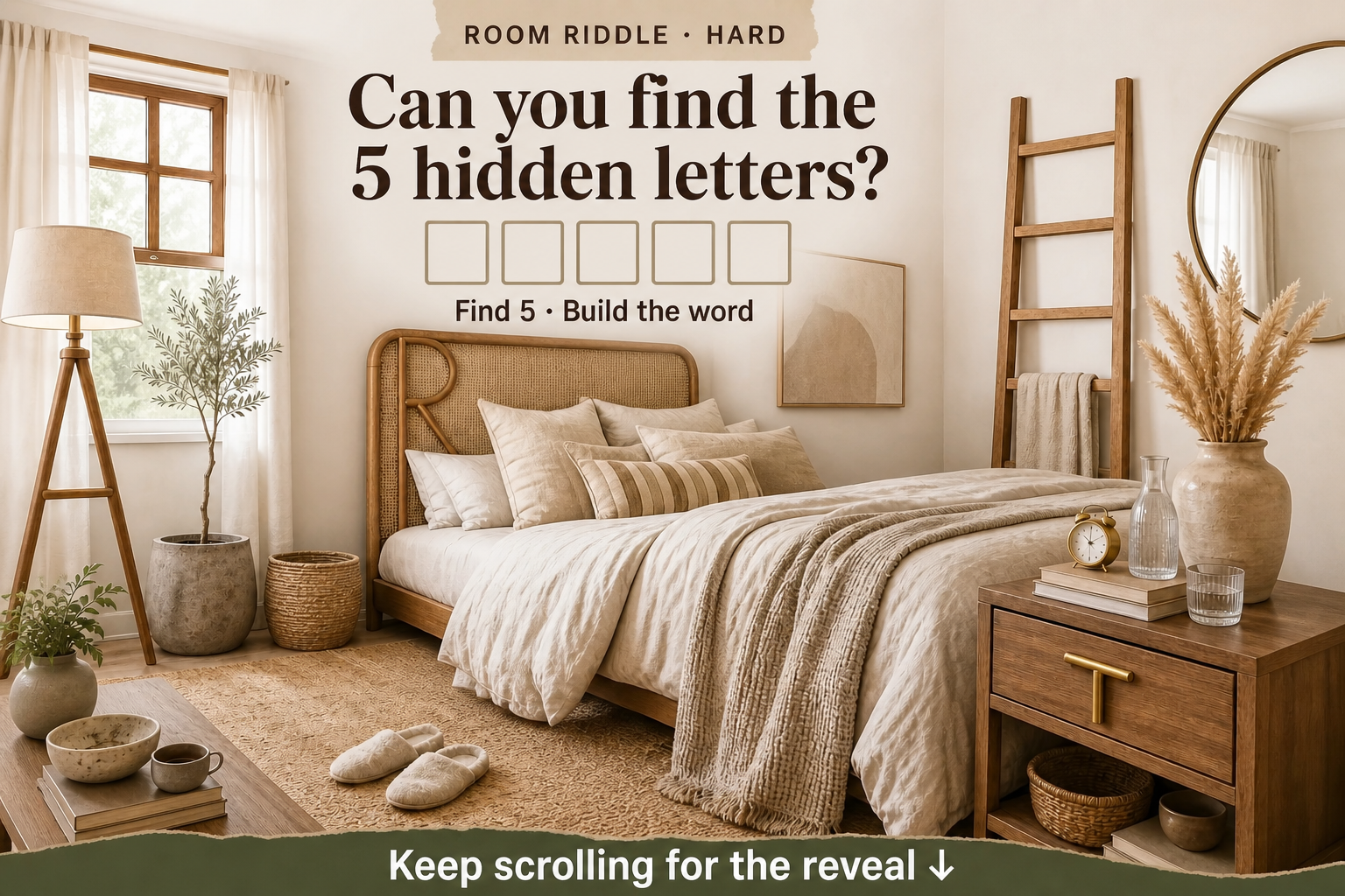 neutral bedroom