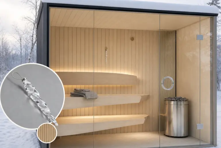 outdoor sauna