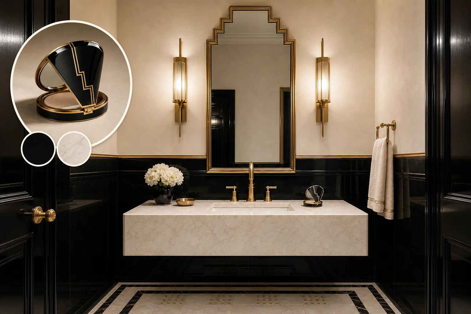 powder room