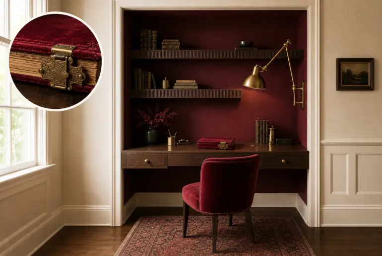 writing desk alcove