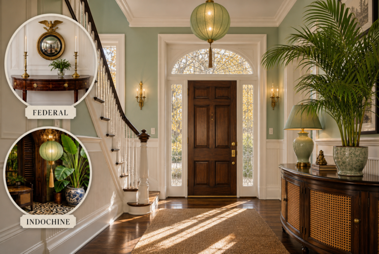 federal indochine entryway