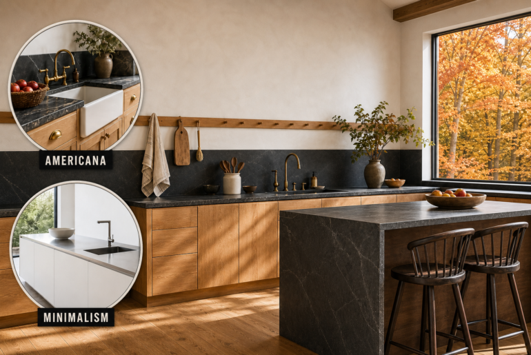 americana minimalism kitchen