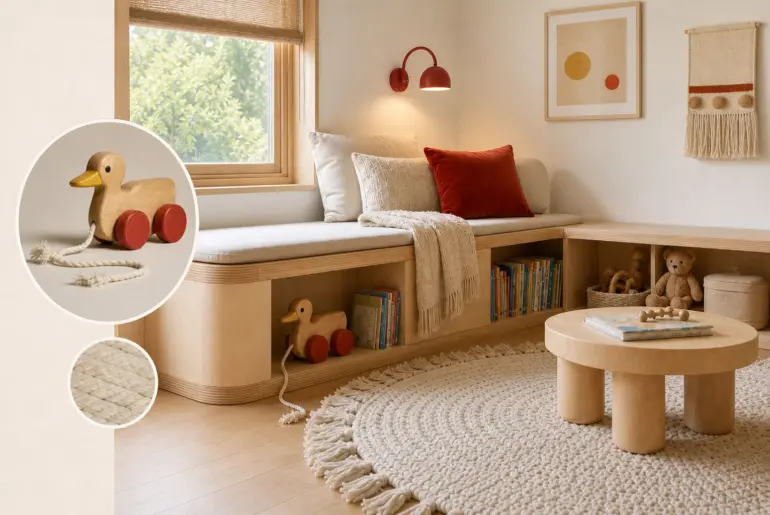 nursery reading corner