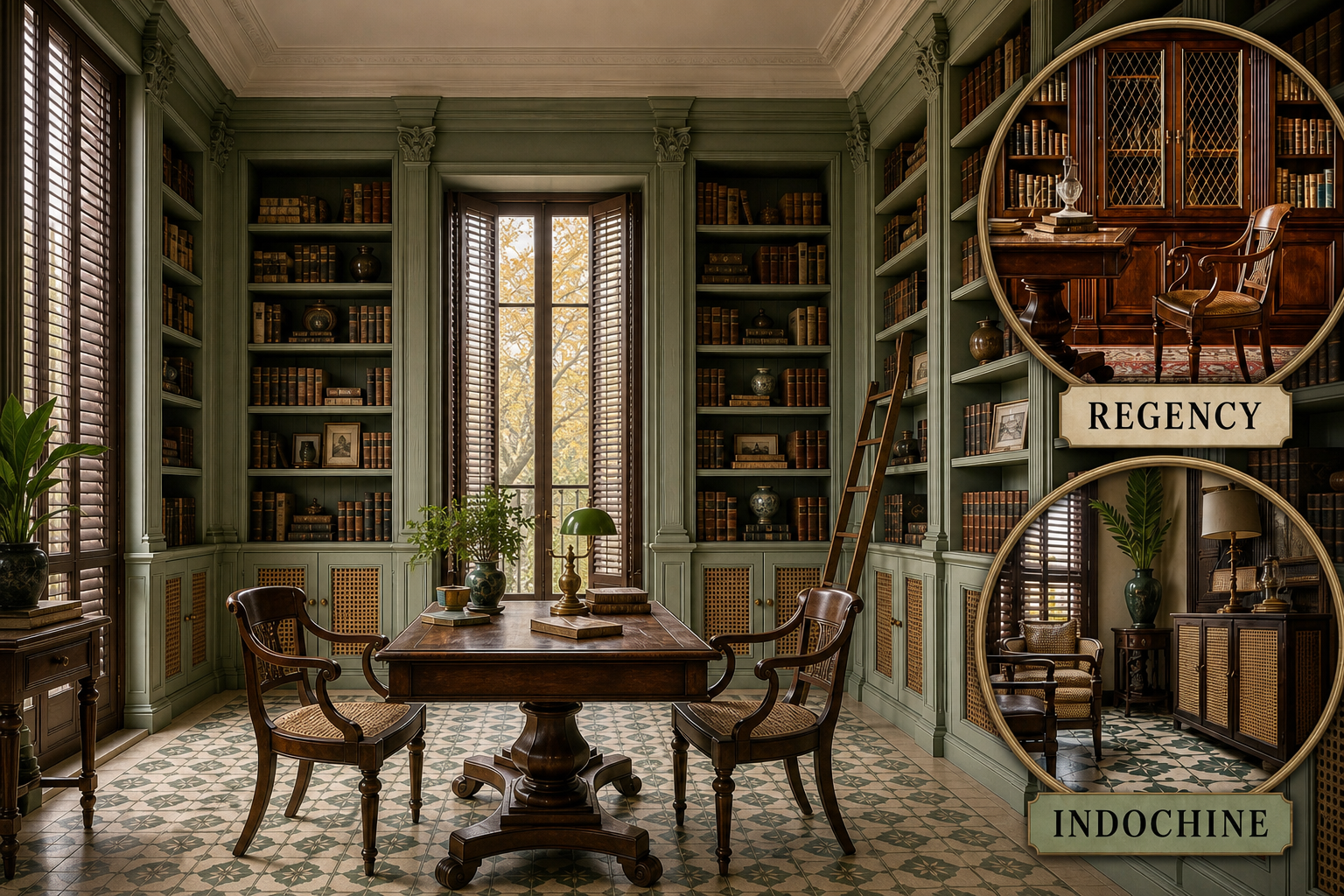 regency indochine library