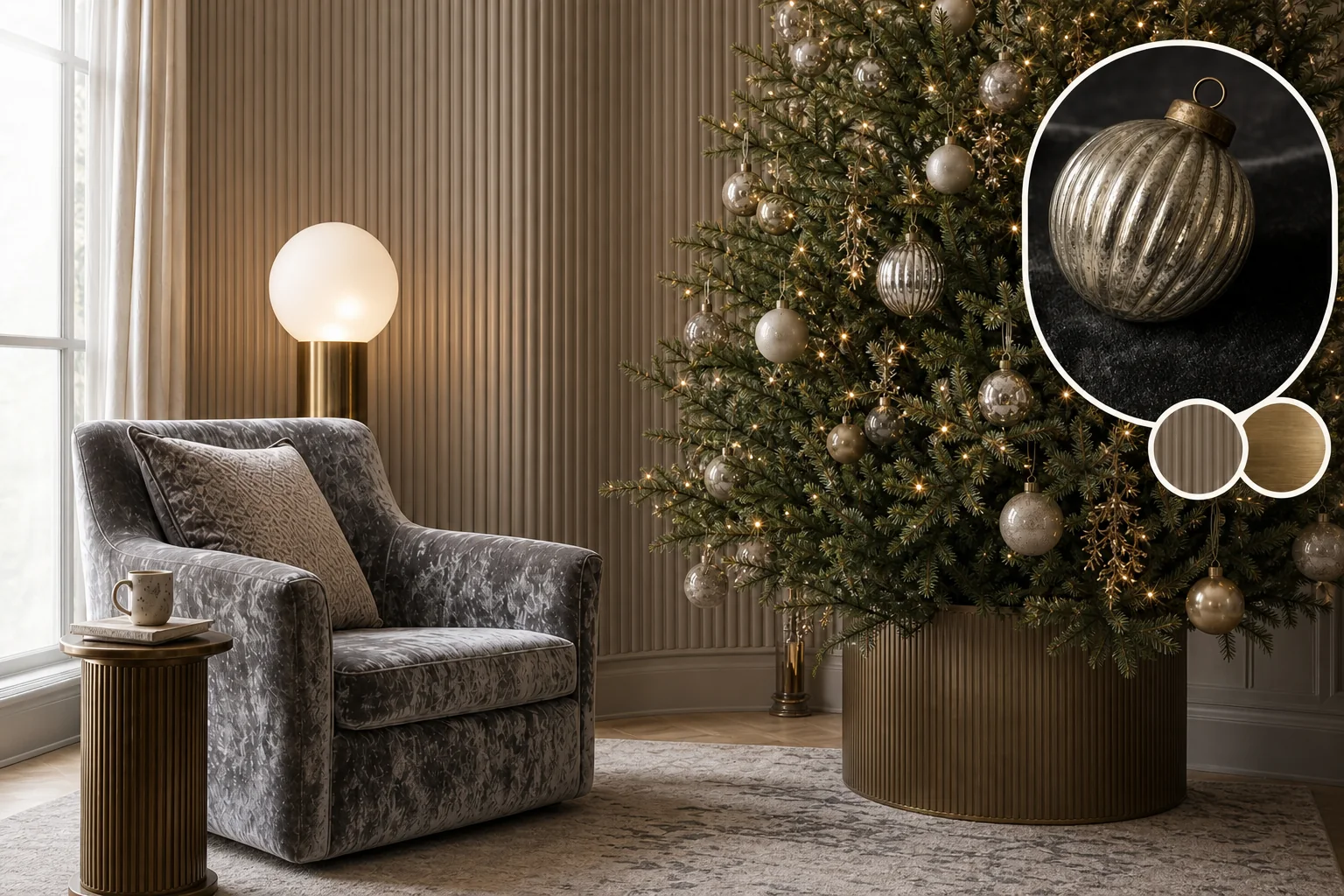 christmas tree corner