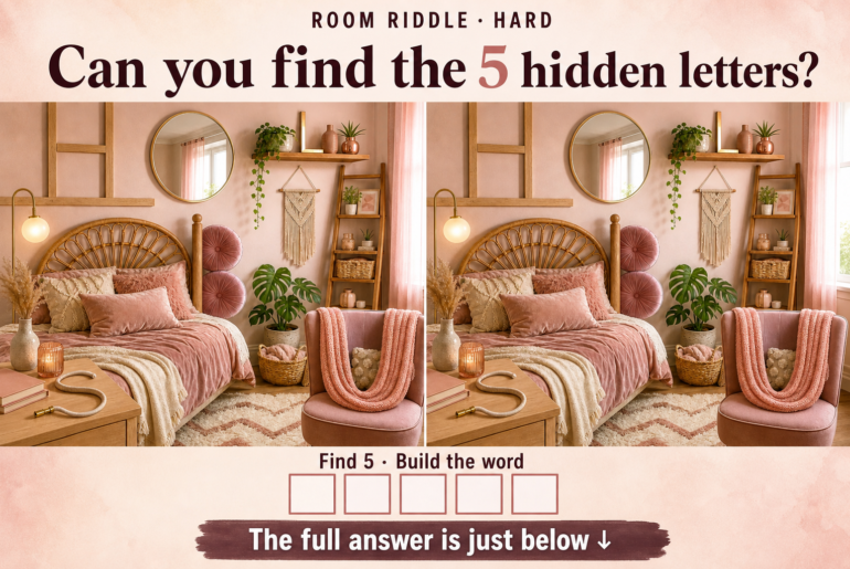 pink room decor