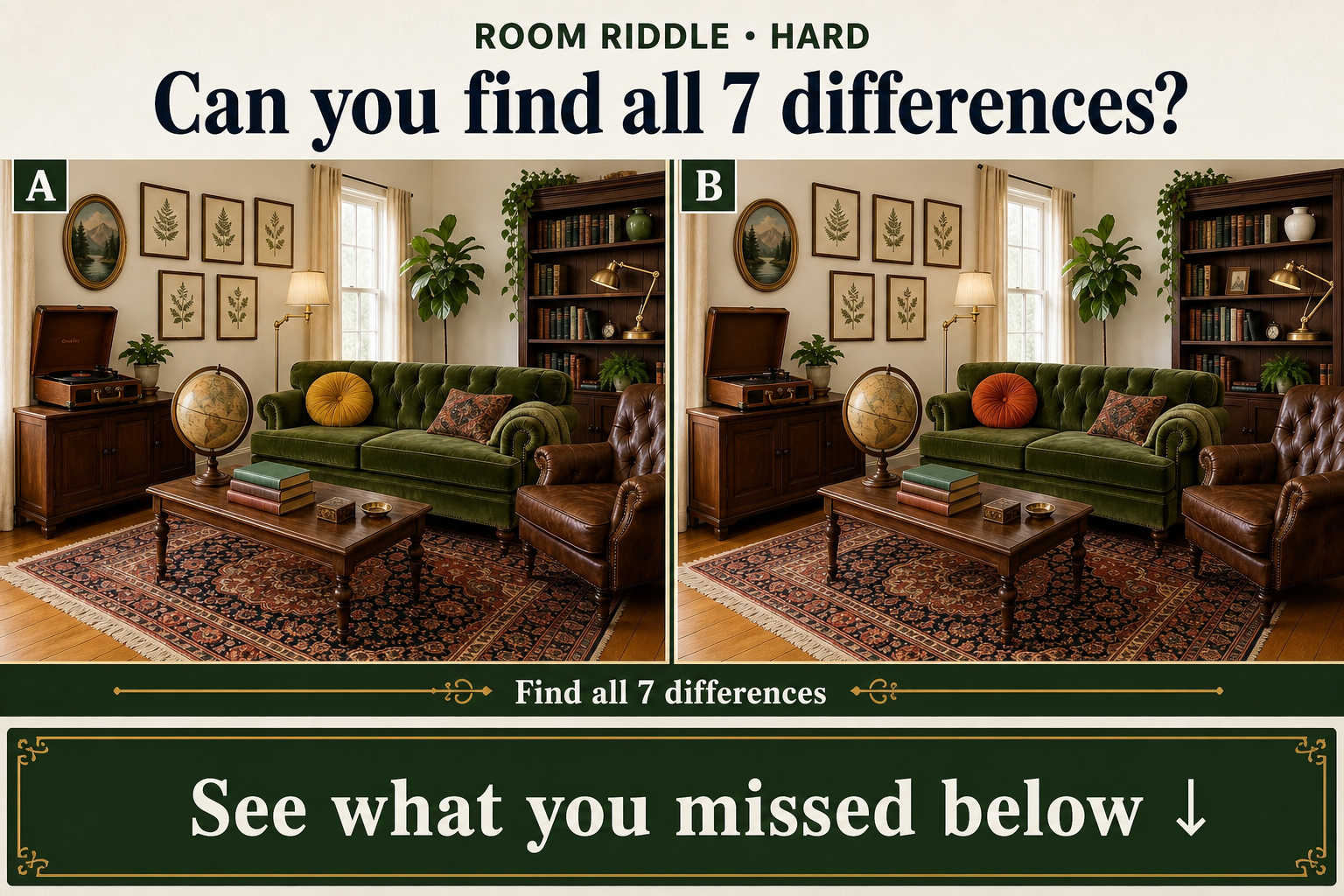 vintage room decor