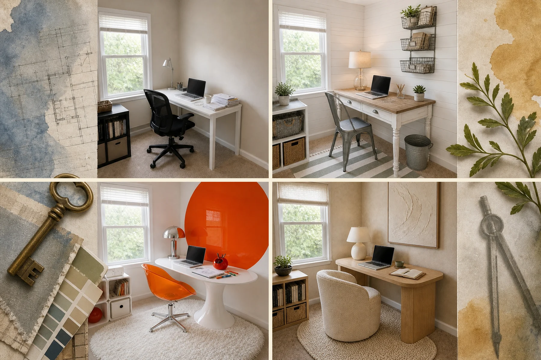 Explore 12 Iconic Eras For Your Perfect Office Nook