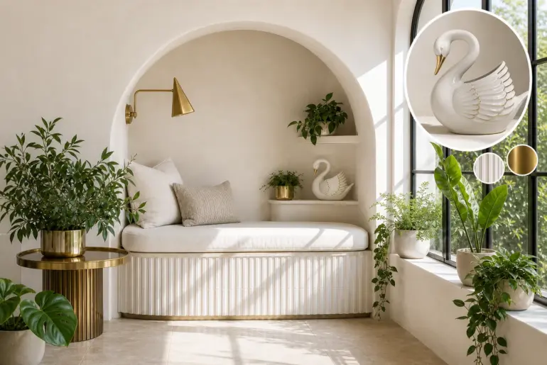 sunroom plant nook