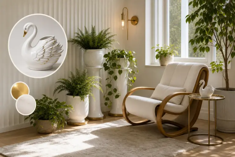 indoor plant corner