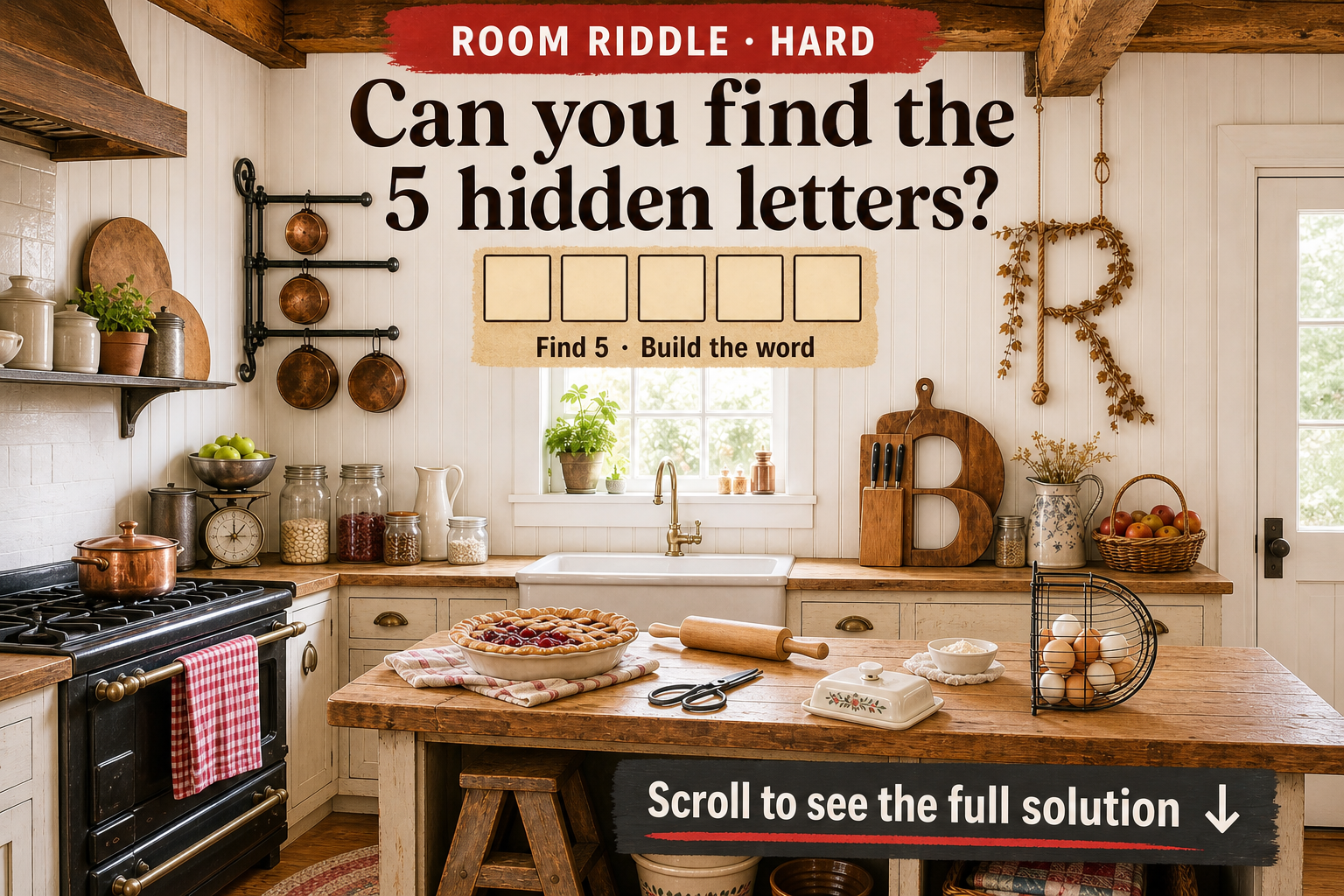 country kitchen decor