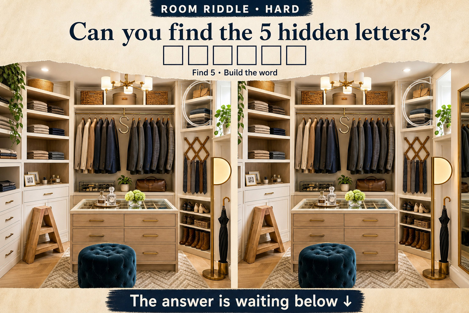 closet organization