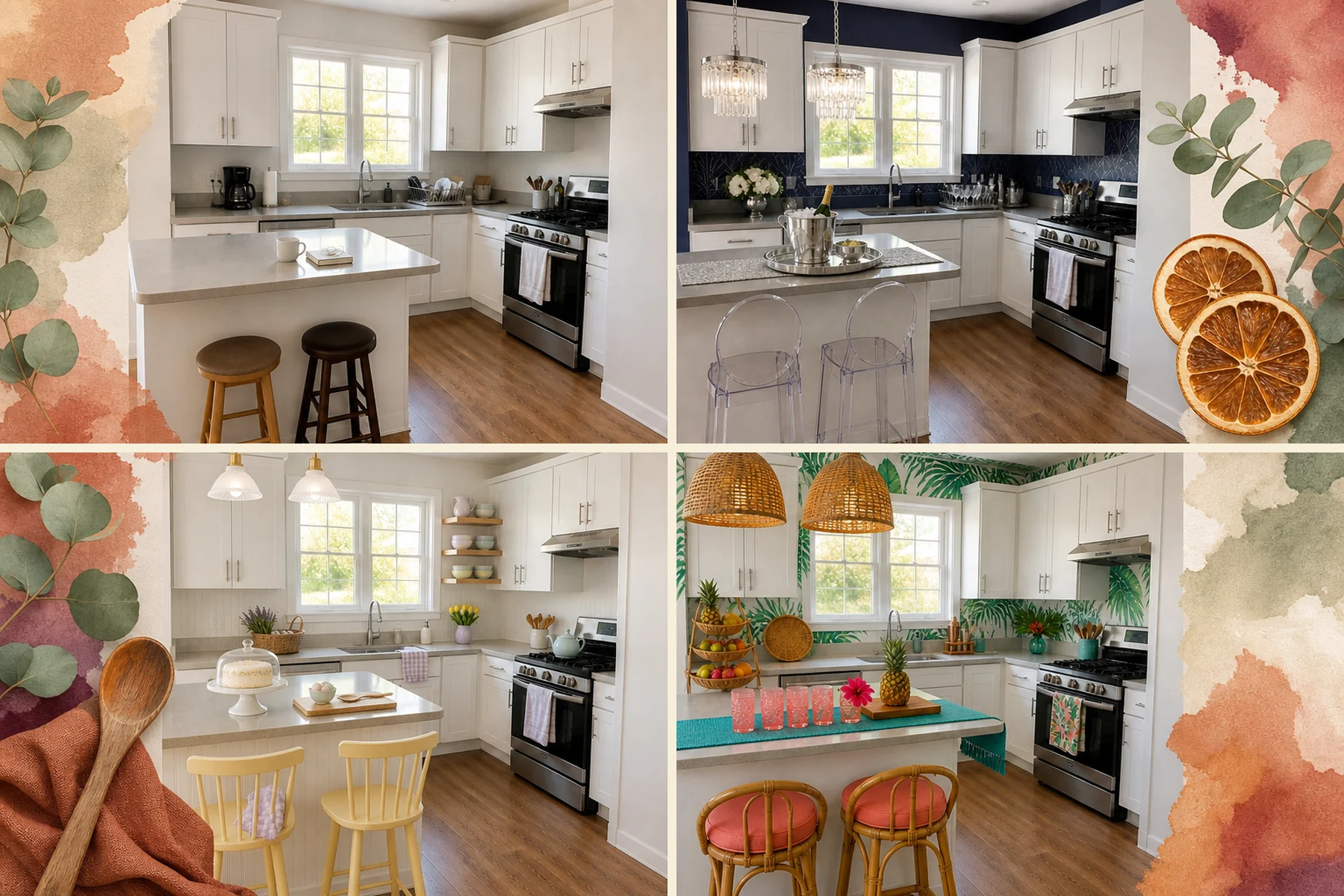 Host Every Event With These 11 U-Shaped Kitchen Seasonal Looks