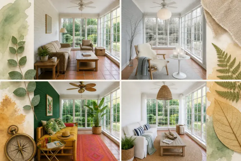 11 Ways To Style Your Sunroom For Every Seasonal Occasion