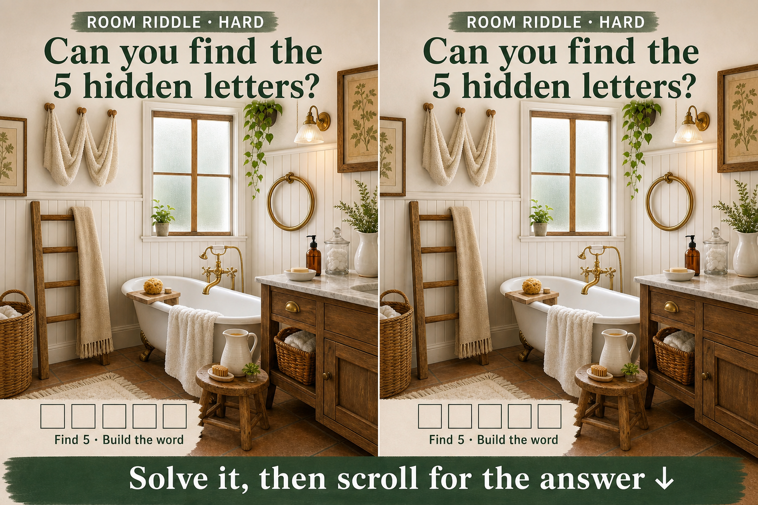 cottage bathroom