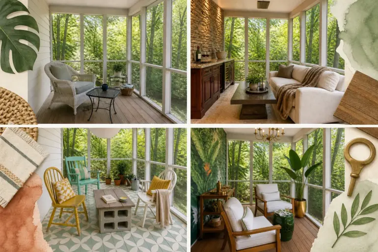 Compare 9 Ways To Remodel Your Screened Porch By Budget