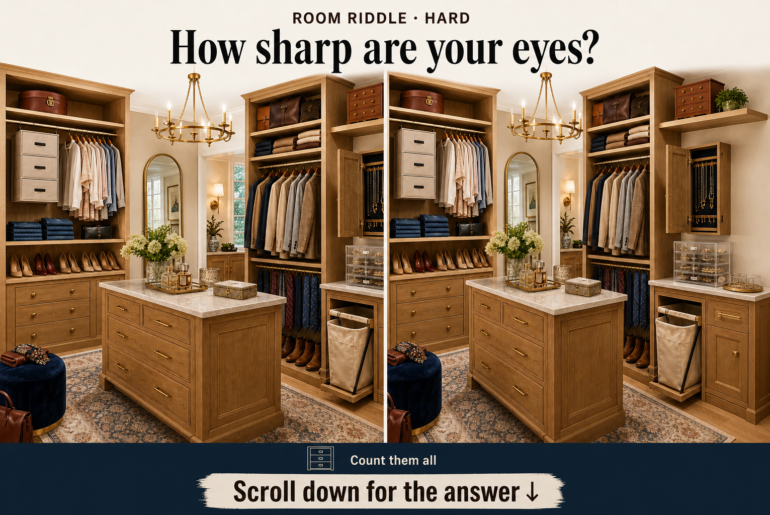 dresser in closet