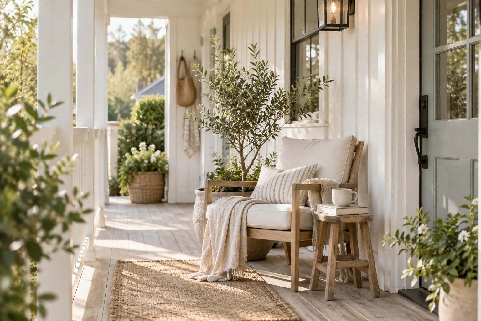 9+ Cozy Small Front Porch Chair Ideas for Your Home