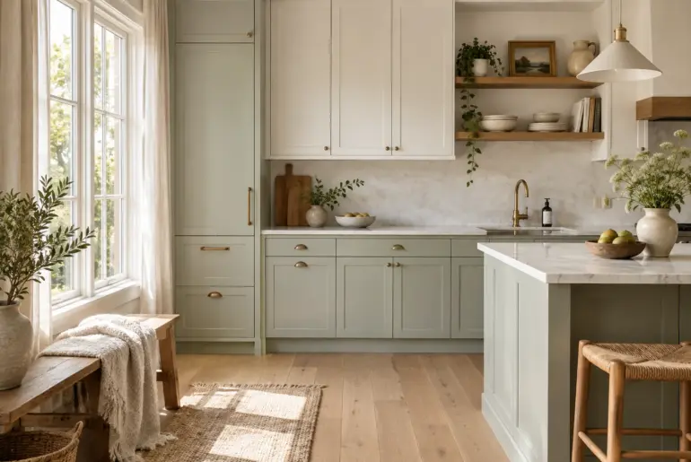 14+ Stunning Kitchen Cabinet Colors for Your Home