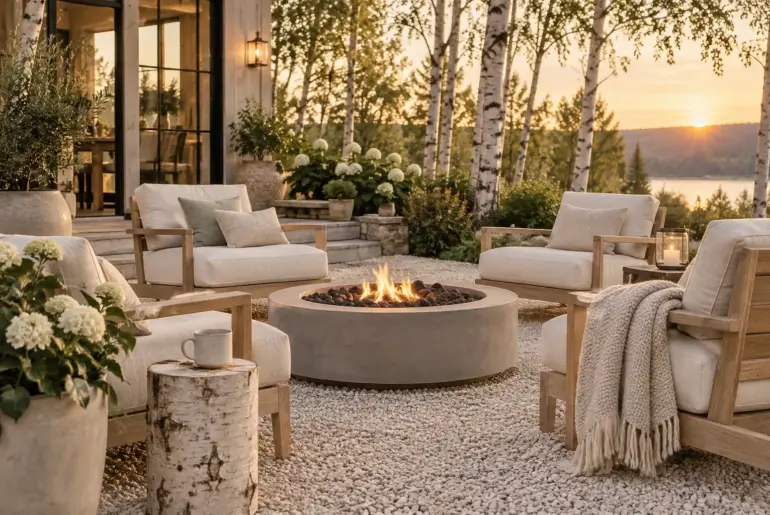 9+ Cozy Fire Pit Furniture Ideas for Your Home
