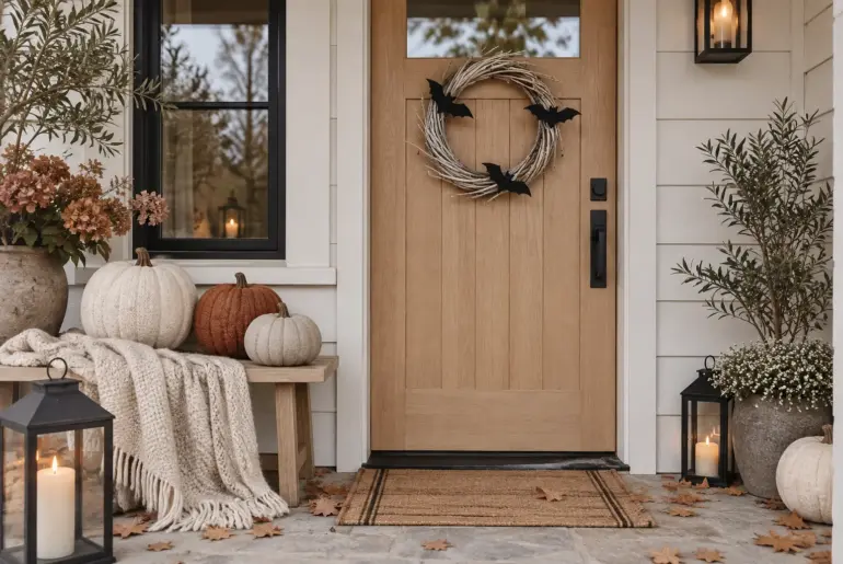 12+ Spooky Door Decorating Halloween Ideas