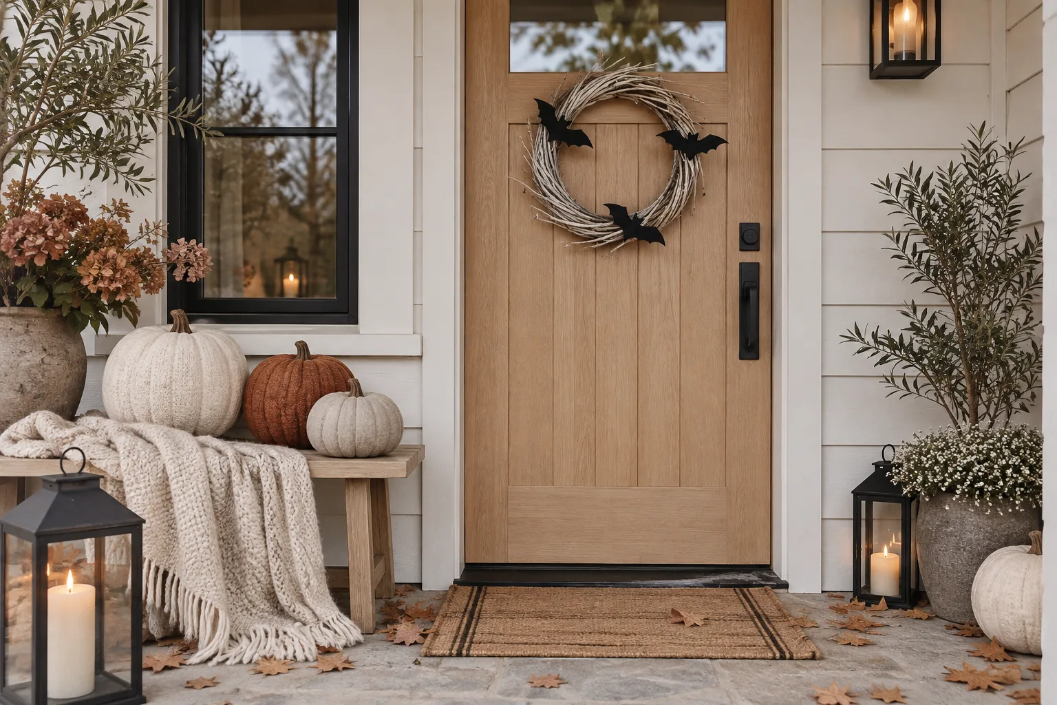 12+ Spooky Door Decorating Halloween Ideas