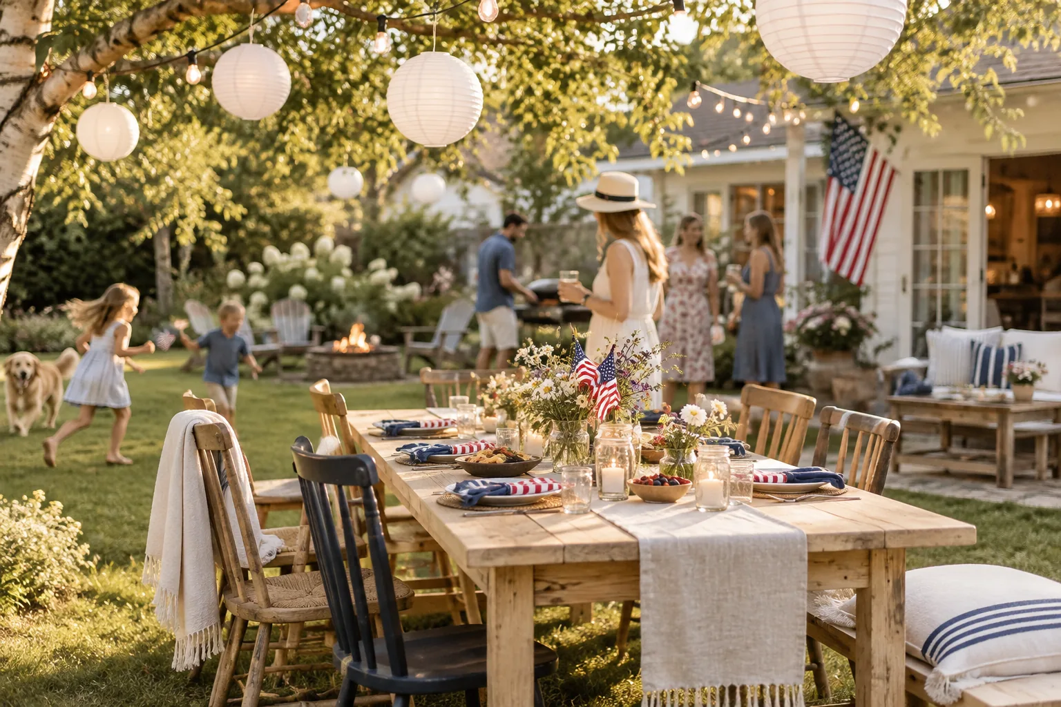 15+ Festive 4th of July Party Ideas for Your Yard