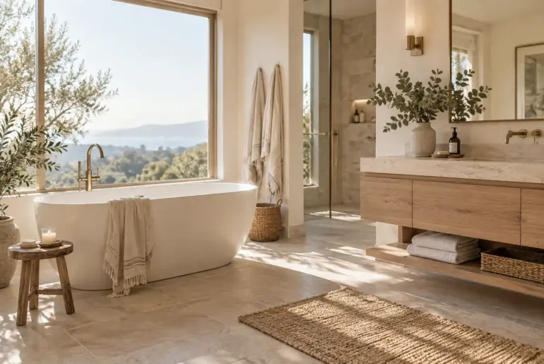10+ Stunning Bathroom Flooring Ideas for Your Home