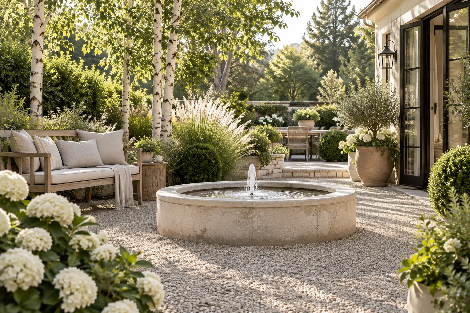 14+ Easy Garden Fountain Ideas for Your Yard
