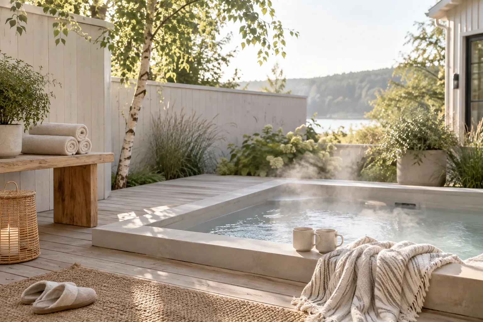 9+ Brilliant Backyard Hot Tub Ideas for Your Home