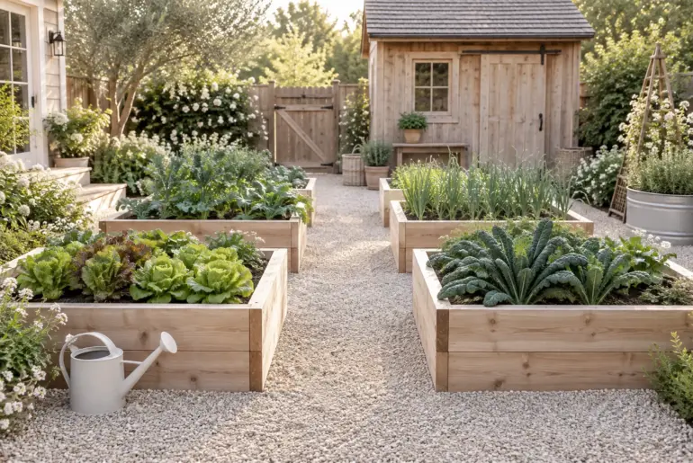 17+ Brilliant Vegetable Garden Layout Ideas