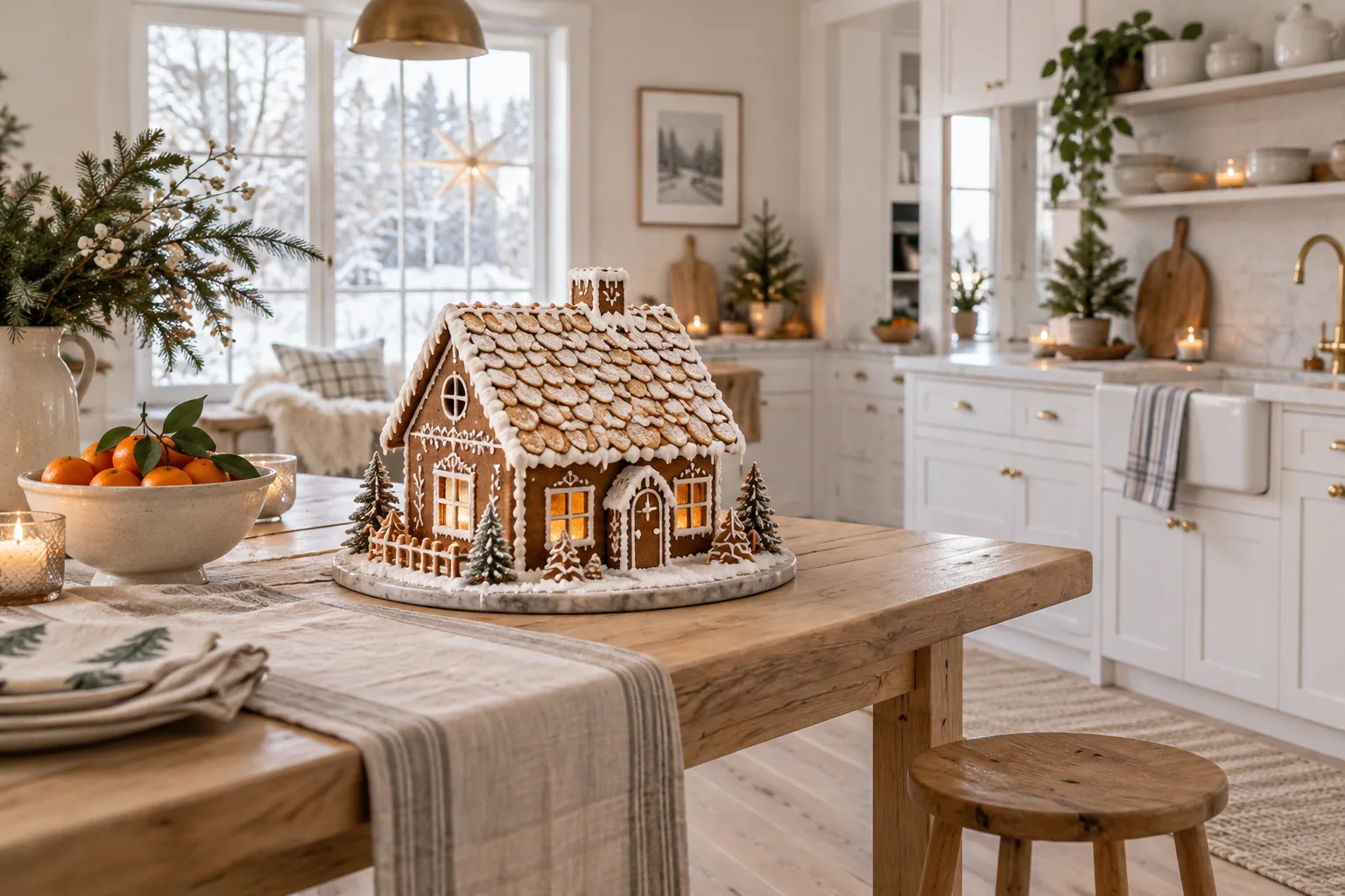 16+ Showstopping Gingerbread House for Contest Ideas