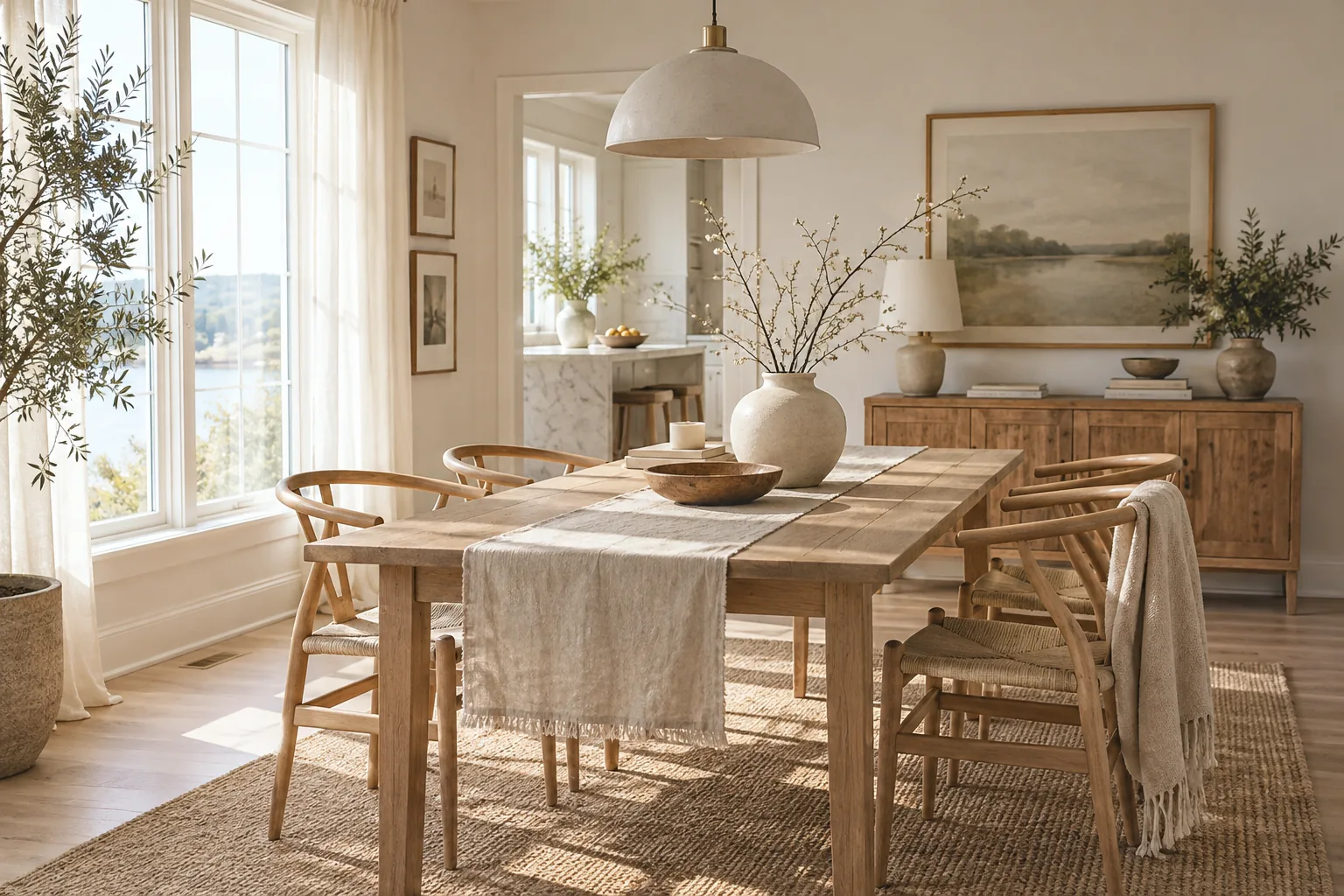 14+ Simple Dining Table Decor Ideas for Your Home