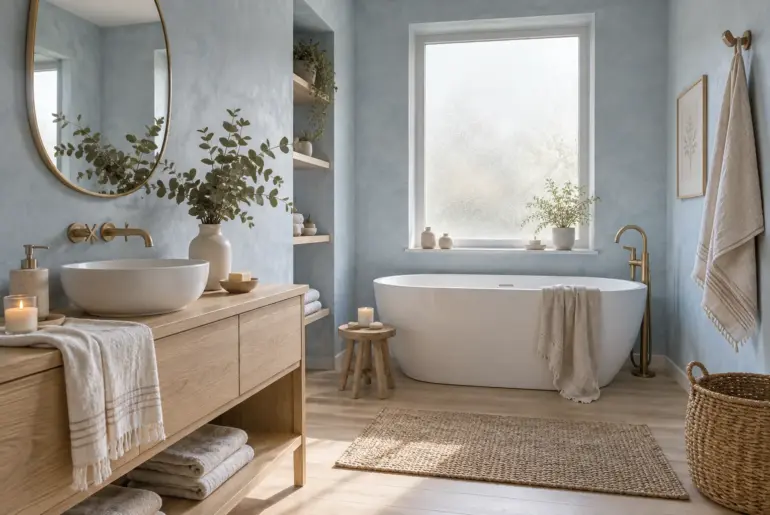9+ Beautiful Blue Bathroom Ideas for Your Home