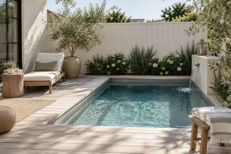 17+ Brilliant Pools for Small Backyards