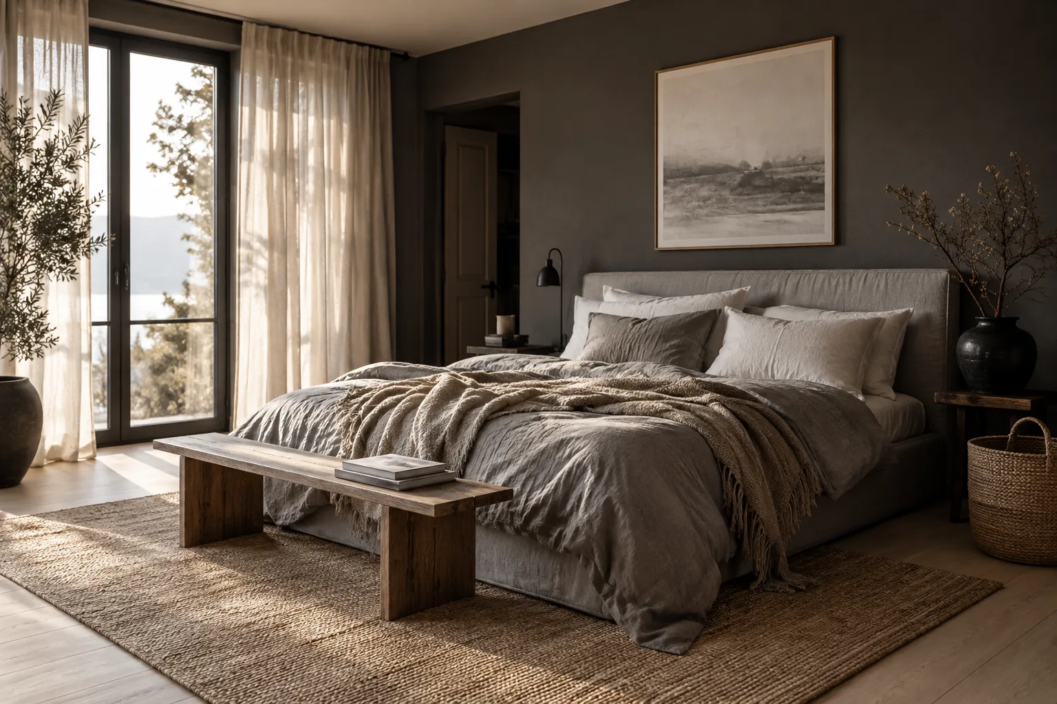 9+ Stunning Black and Grey Bedroom Ideas for Your Home
