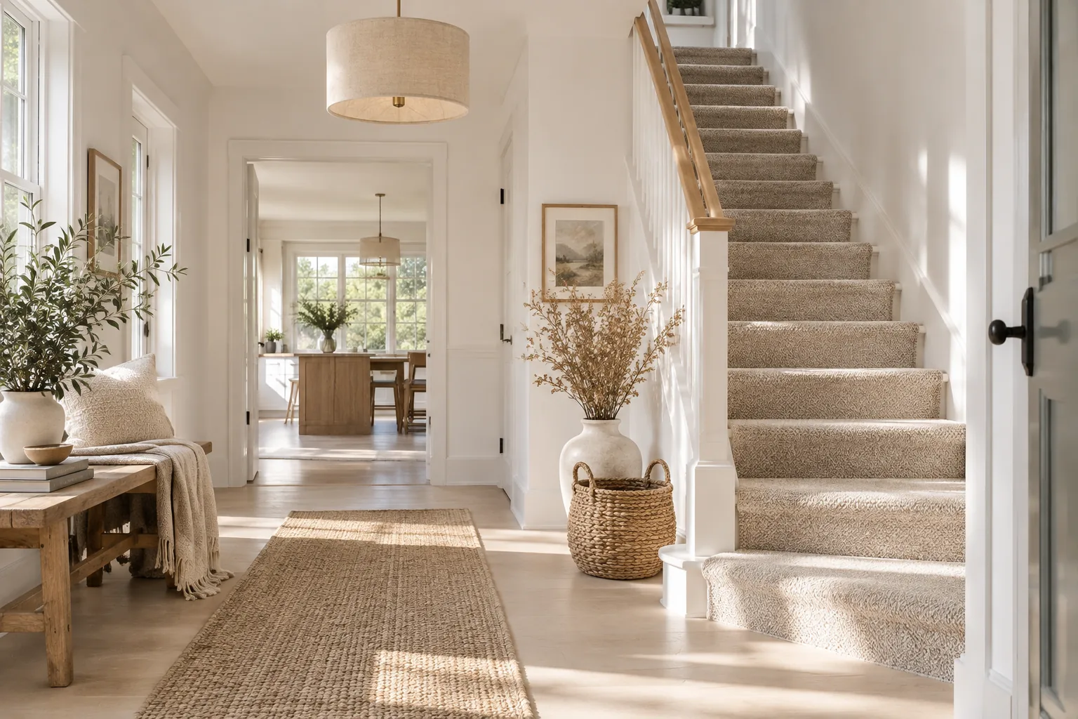 9+ Stunning Carpeted Stairs Ideas for Your Home