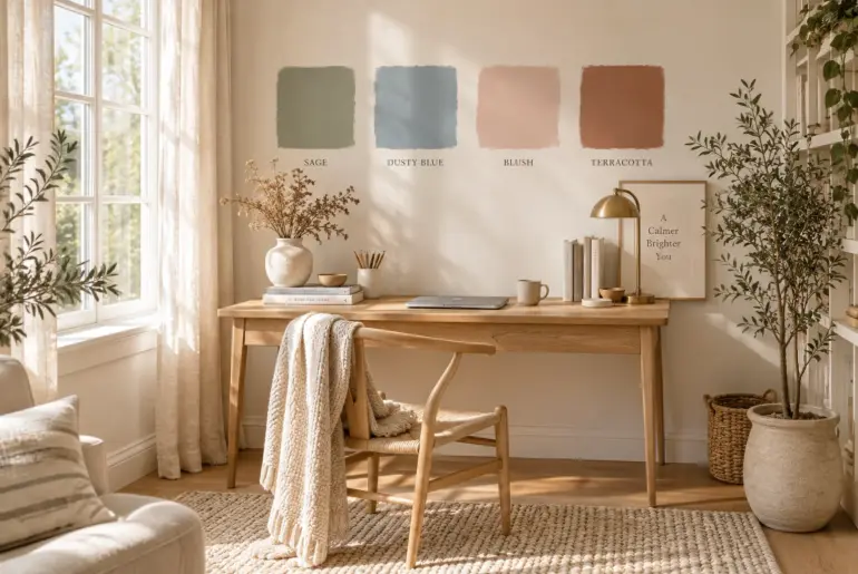 16+ Stunning Home Office Paint Colors for Your Home
