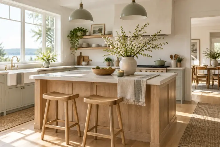 15+ Gorgeous Kitchen Island Decor Ideas