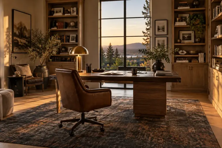 14+ Modern Mens Office Decor Ideas for Your Home