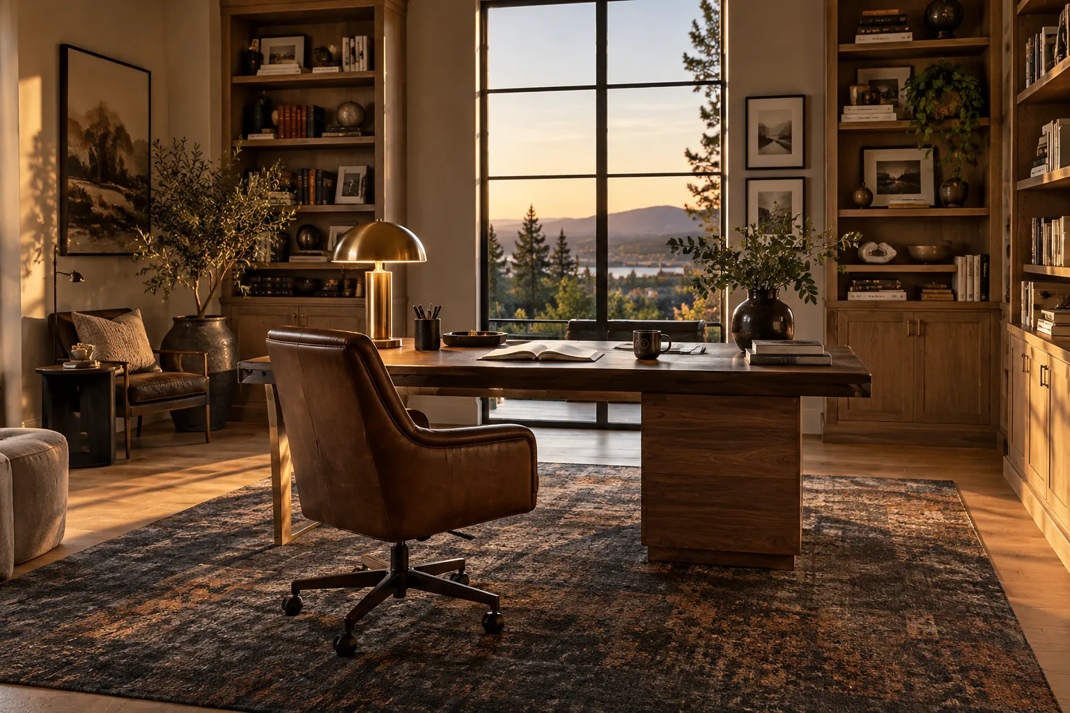 14+ Modern Mens Office Decor Ideas for Your Home