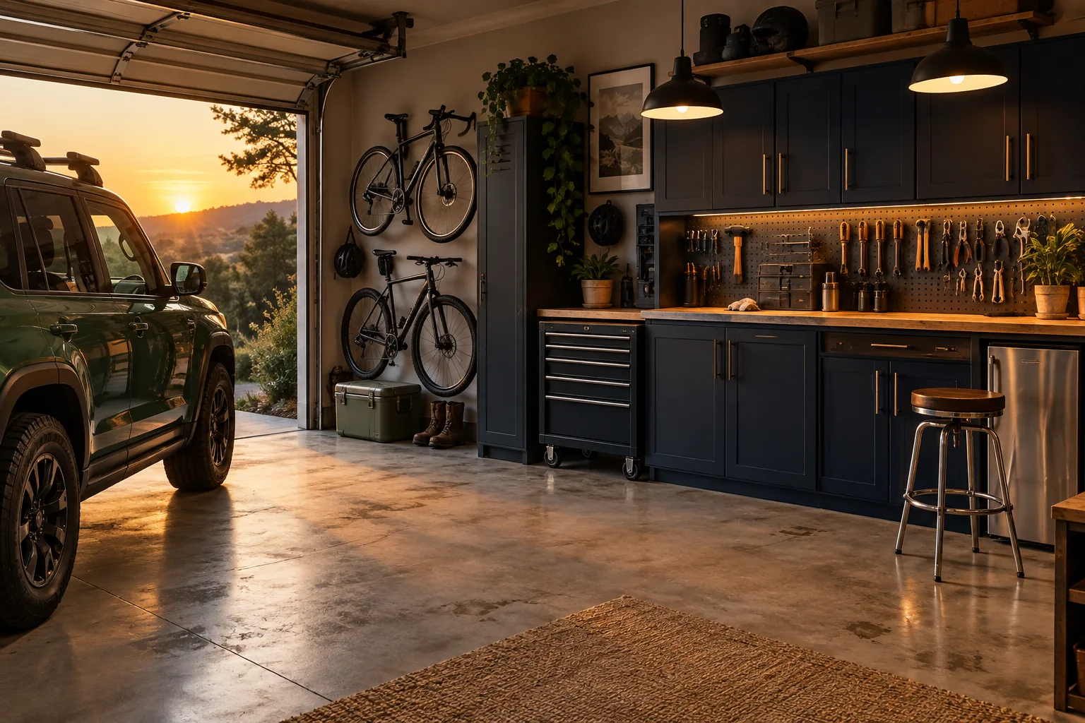 13+ Practical Garage Interior Ideas for Your Home