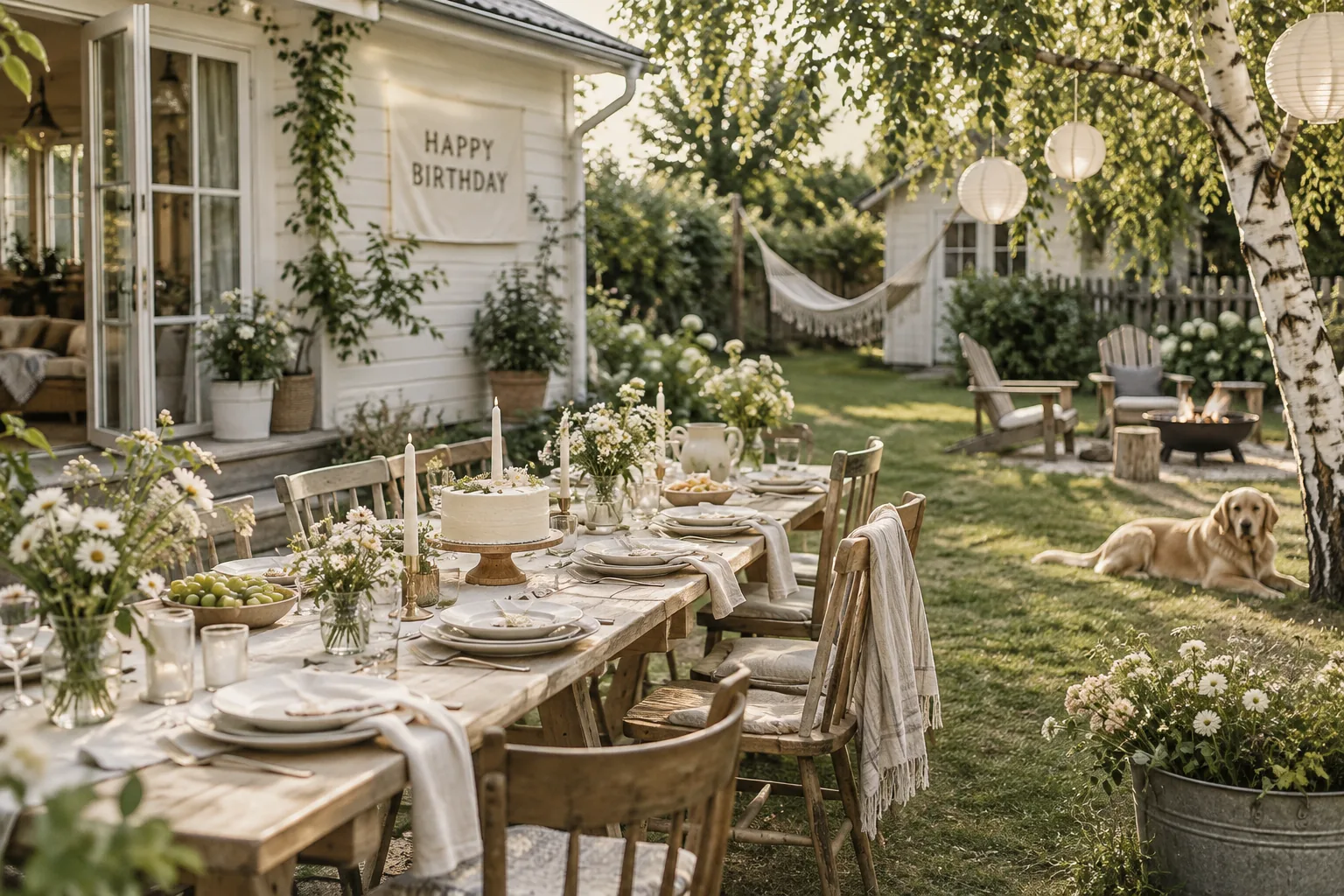 13+ Effortless Backyard Birthday Party Ideas